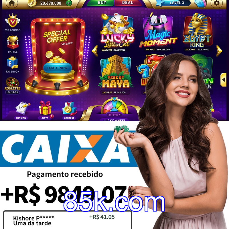 Cadastro no 85k: Comece com um Bônus de Boas-vindas!